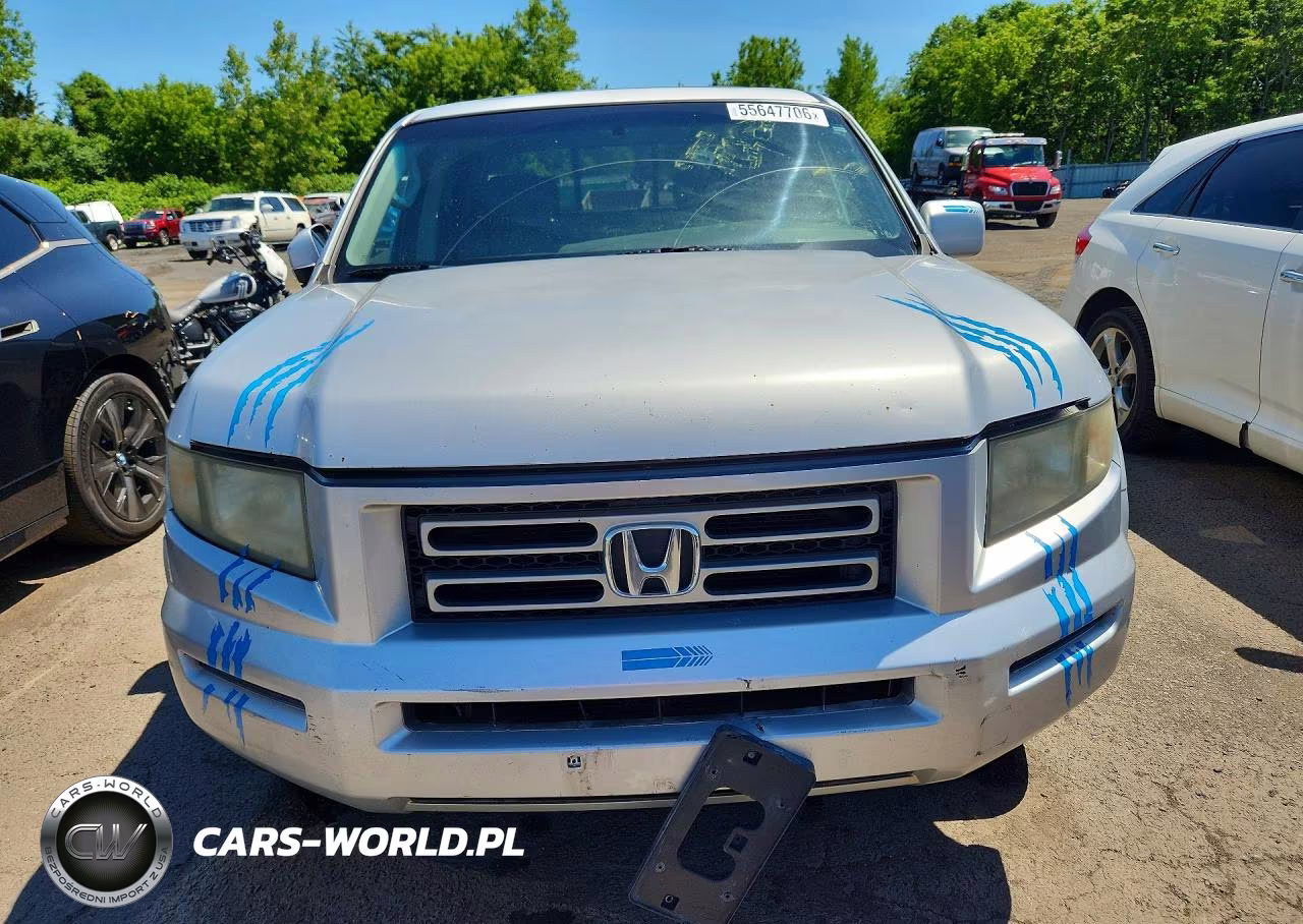 2007 Honda Ridgeline Rtl VIN:2HJYK16527H544264 - 5