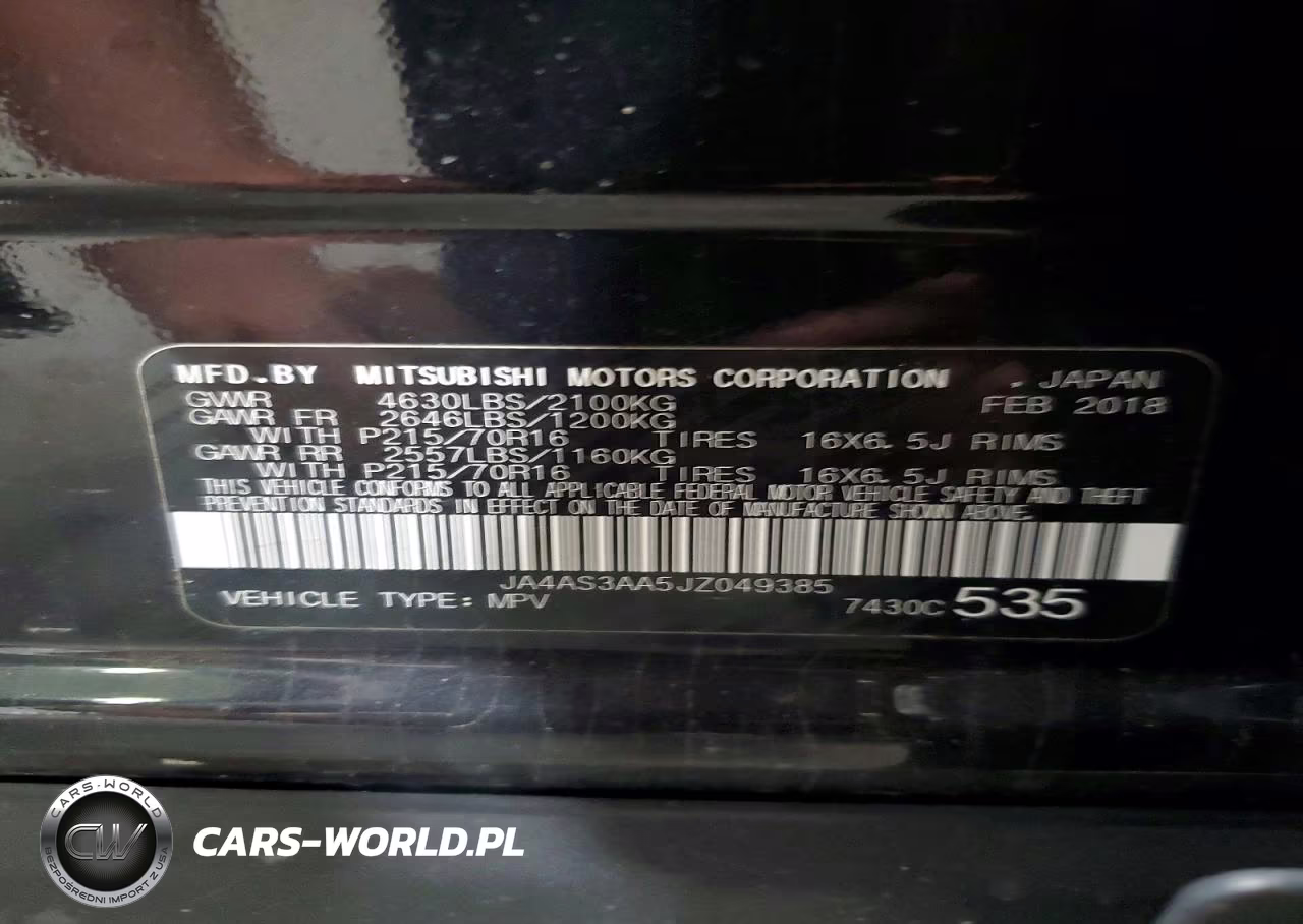 2018 Mitsubishi Eclipse Cross Es VIN:JA4AS3AA5JZ049385 - 12