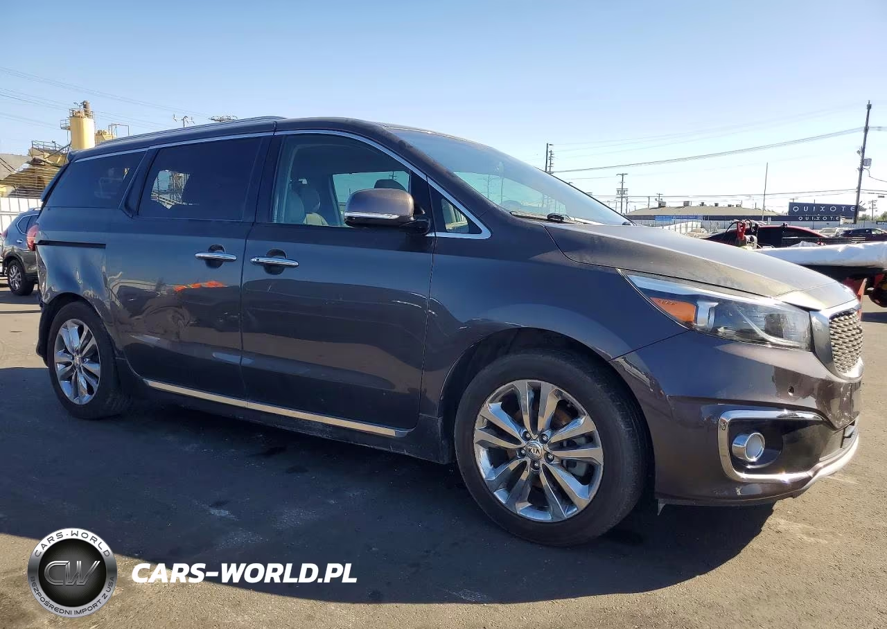 2017 Kia Sedona Sx Luxury VIN:KNDME5C15H6343979 - 4