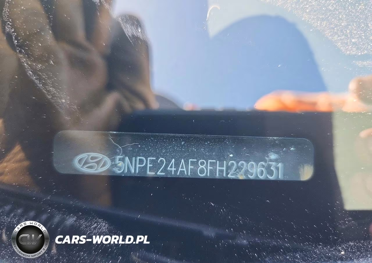 2015 Hyundai Sonata Se VIN:5NPE24AF8FH229631 - 13