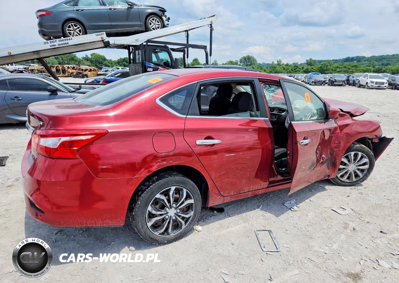 2016 Nissan Sentra Sv VIN:3N1AB7AP9GL642249 - 3