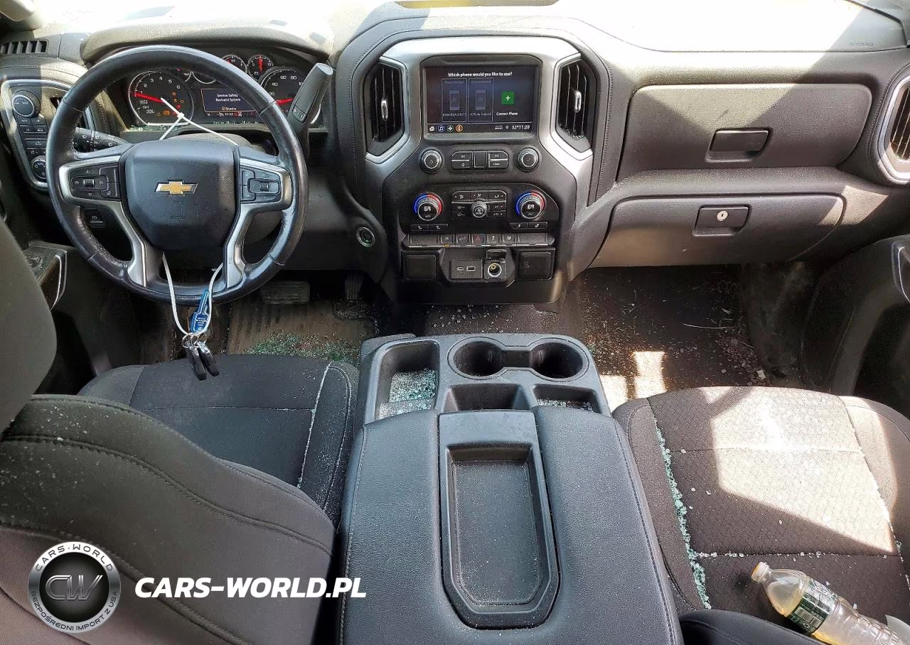 2021 Chevrolet Silverado K1500 Lt VIN:3GCPYJEKXMG396897 - 8