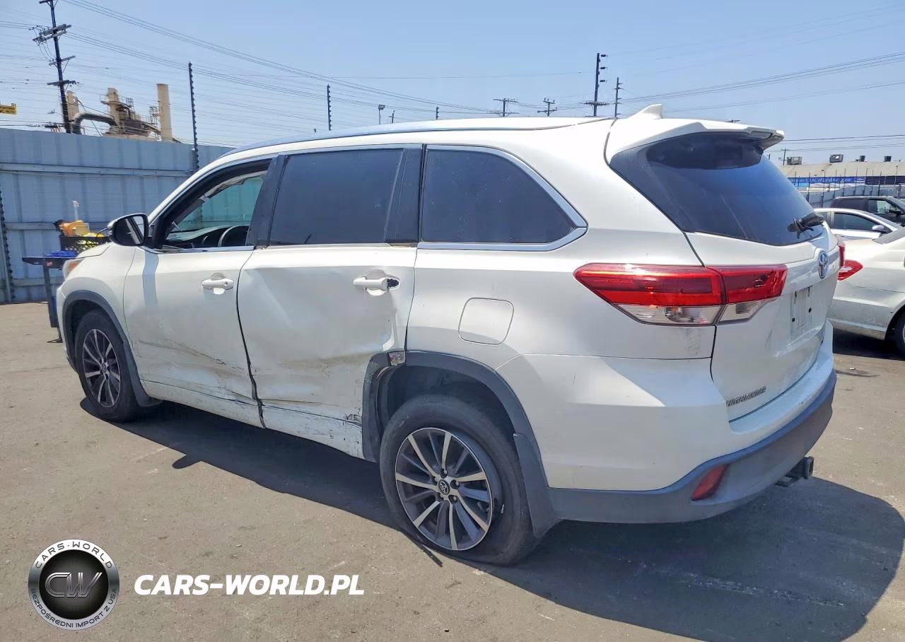 2017 Toyota Highlander Xle VIN:5TDJZRFH5HS514222 - 2