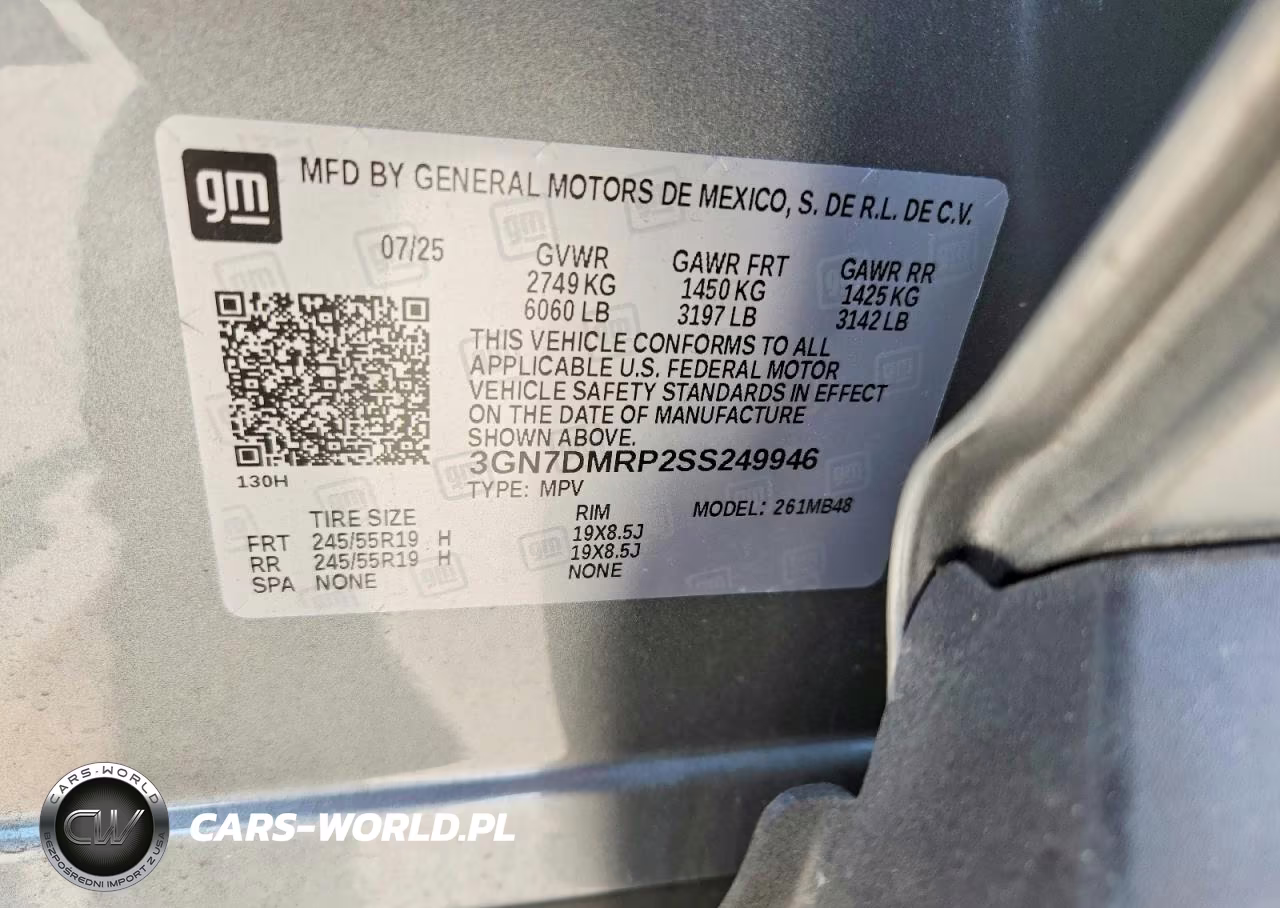 2025 Chevrolet Equinox Lt VIN:3GN7DMRP2SS249946 - 14