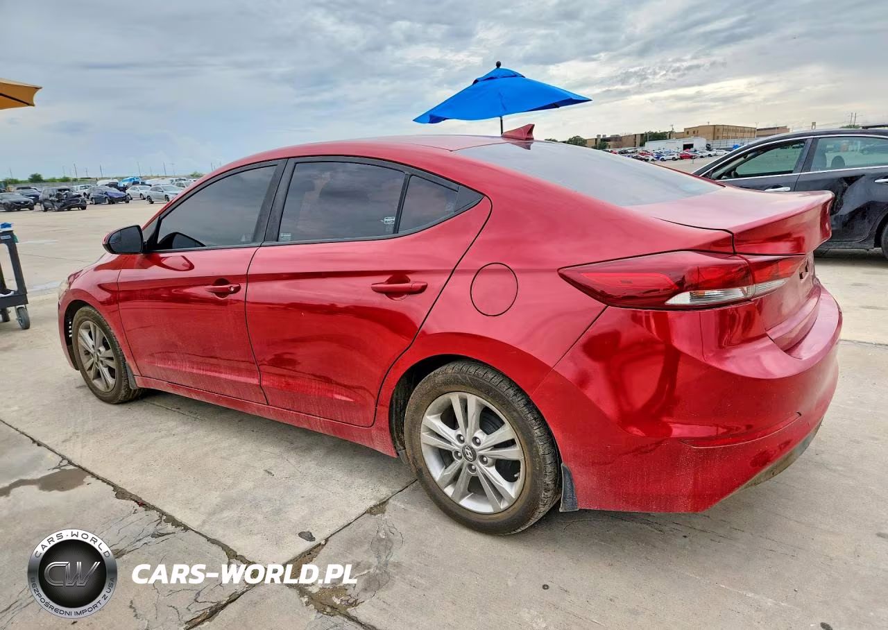 2017 Hyundai Elantra Se VIN:KMHD84LF6HU398977 - 2