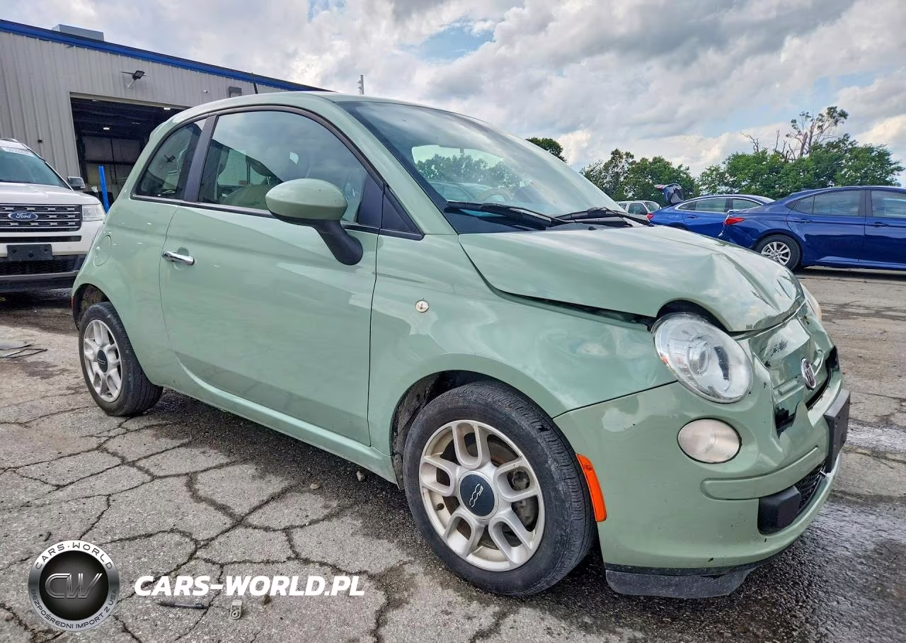 2013 Fiat 500 Pop VIN:3C3CFFAR1DT738530 - 4