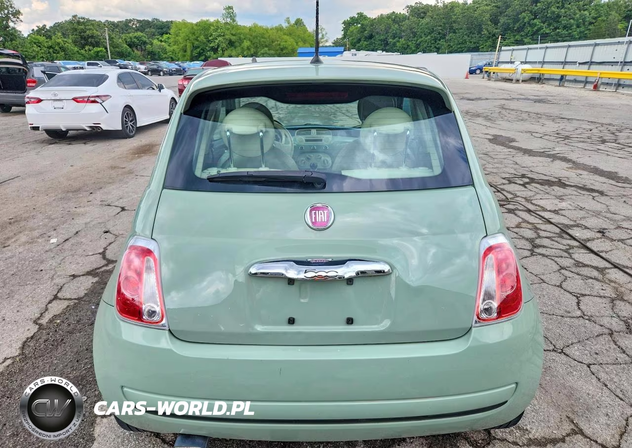 2013 Fiat 500 Pop VIN:3C3CFFAR1DT738530 - 6