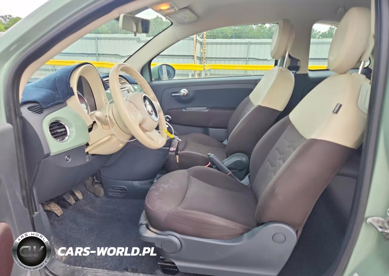 2013 Fiat 500 Pop VIN:3C3CFFAR1DT738530 - 7