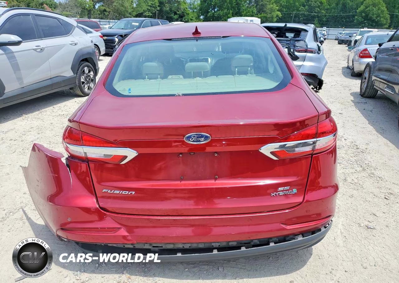 2019 Ford Fusion Se VIN:3FA6P0LU7KR222774 - 6