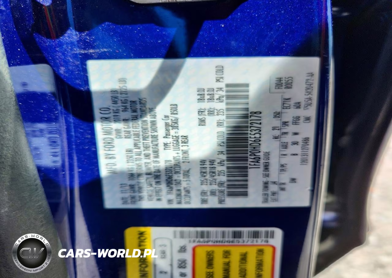 2014 Ford Fusion Se VIN:1FA6P0HD6E5372178 - 12