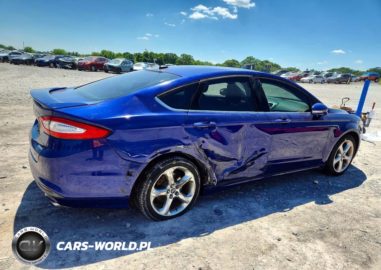 2014 Ford Fusion Se VIN:1FA6P0HD6E5372178 - 3