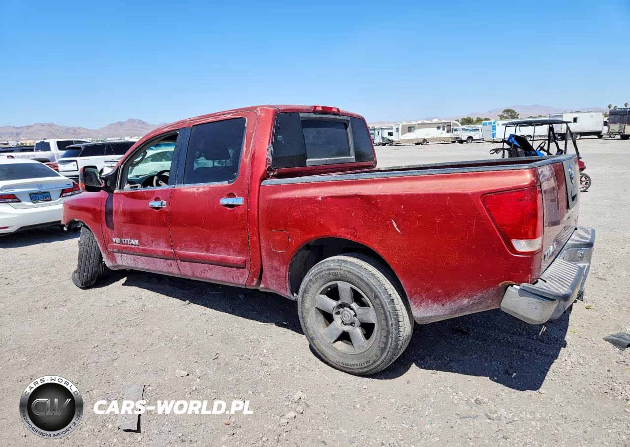 2005 Nissan Titan Xe VIN:1N6AA07A45N527353 - 2