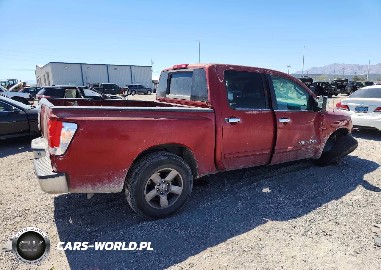 2005 Nissan Titan Xe VIN:1N6AA07A45N527353 - 3