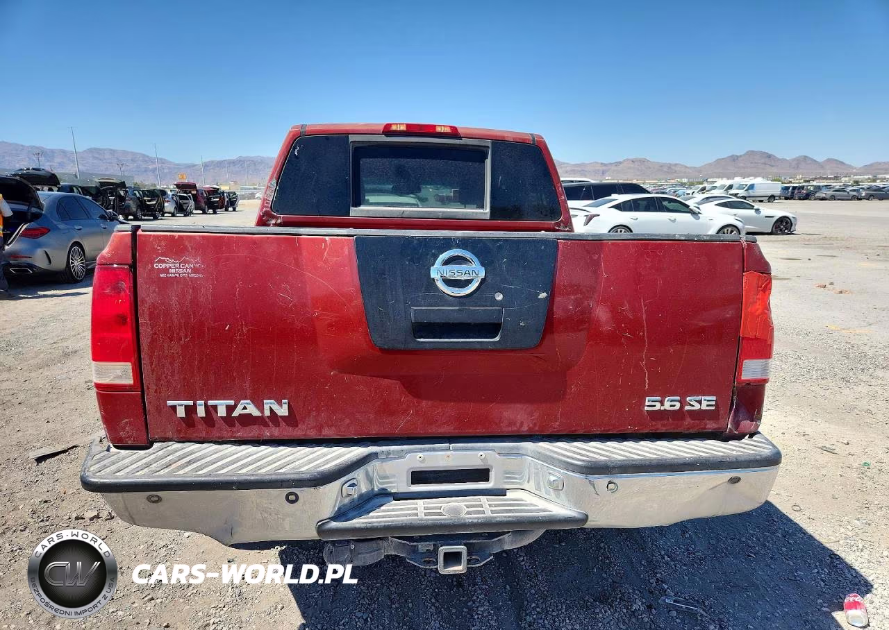 2005 Nissan Titan Xe VIN:1N6AA07A45N527353 - 6