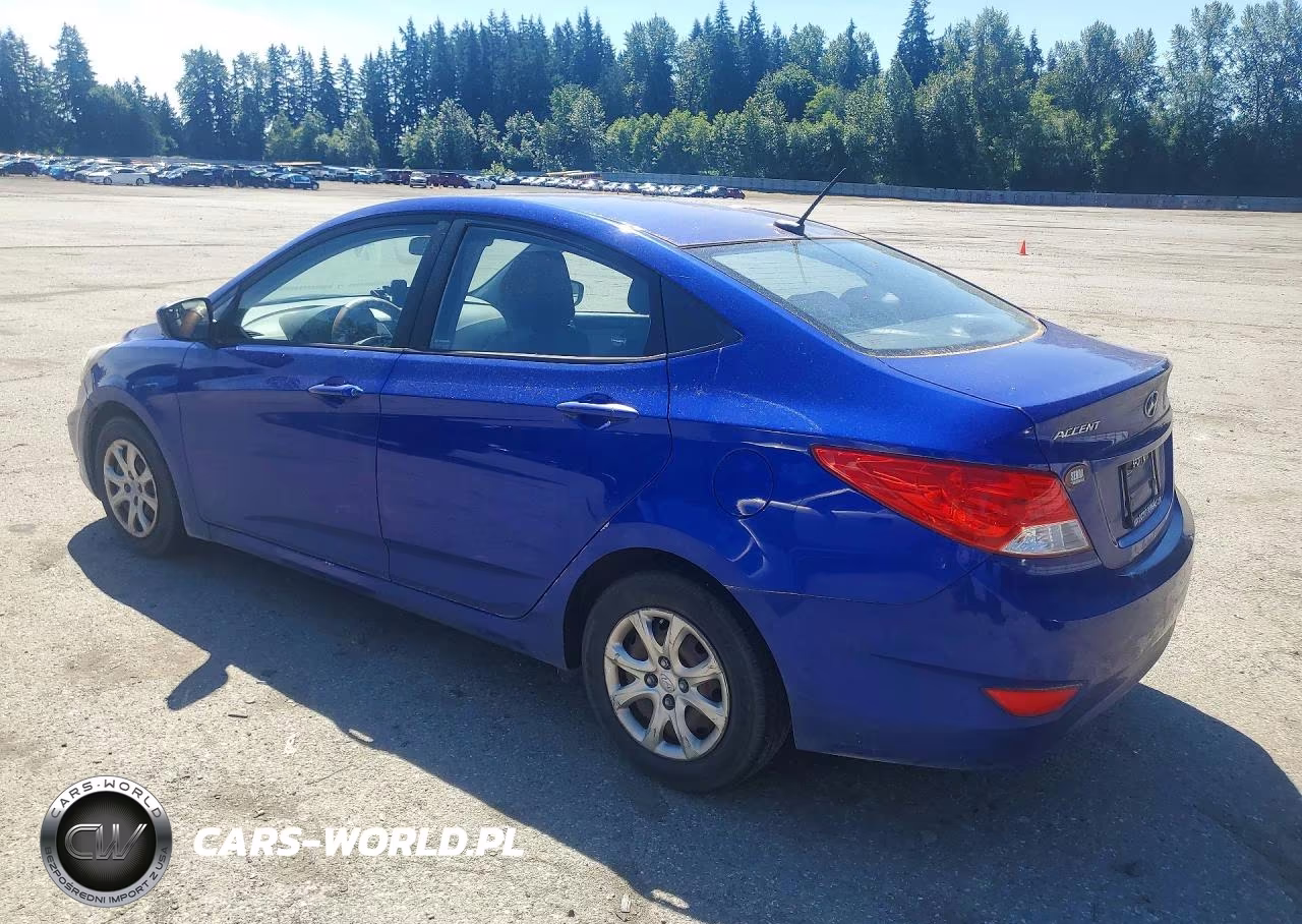2014 Hyundai Accent Gls VIN:KMHCT4AE1EU613777 - 2