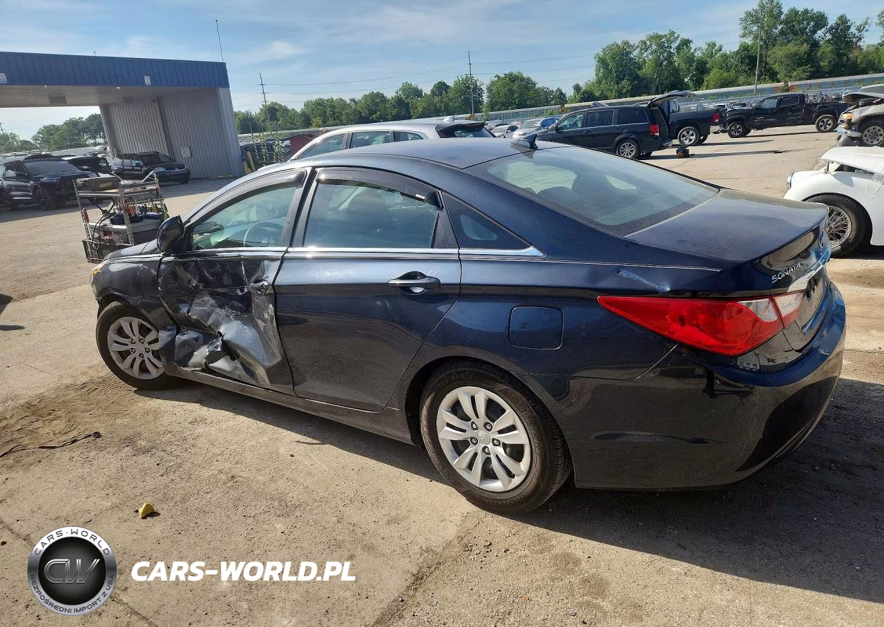 2013 Hyundai Sonata Gls VIN:5NPEB4AC7DH594952 - 2
