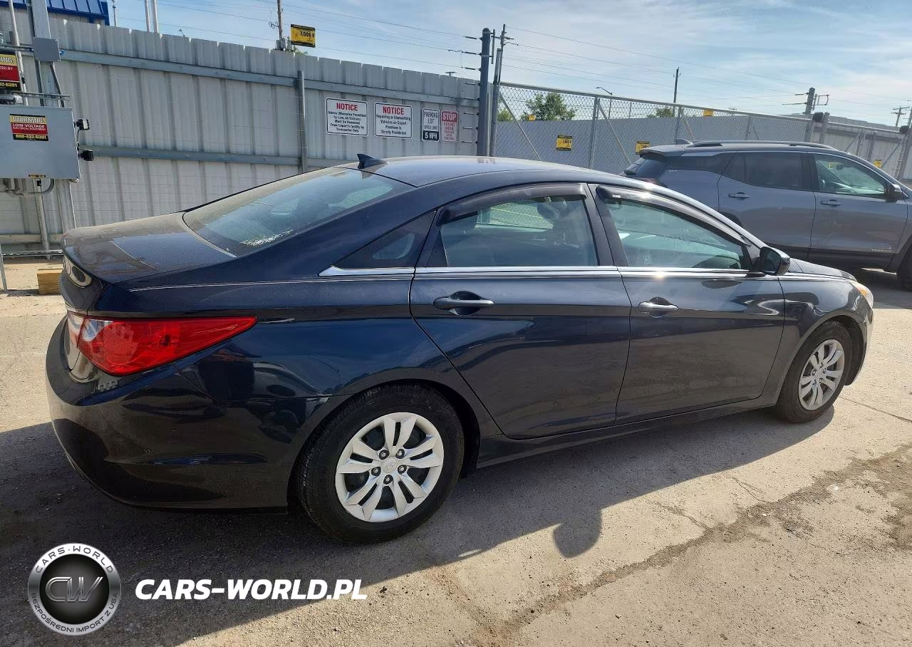 2013 Hyundai Sonata Gls VIN:5NPEB4AC7DH594952 - 3