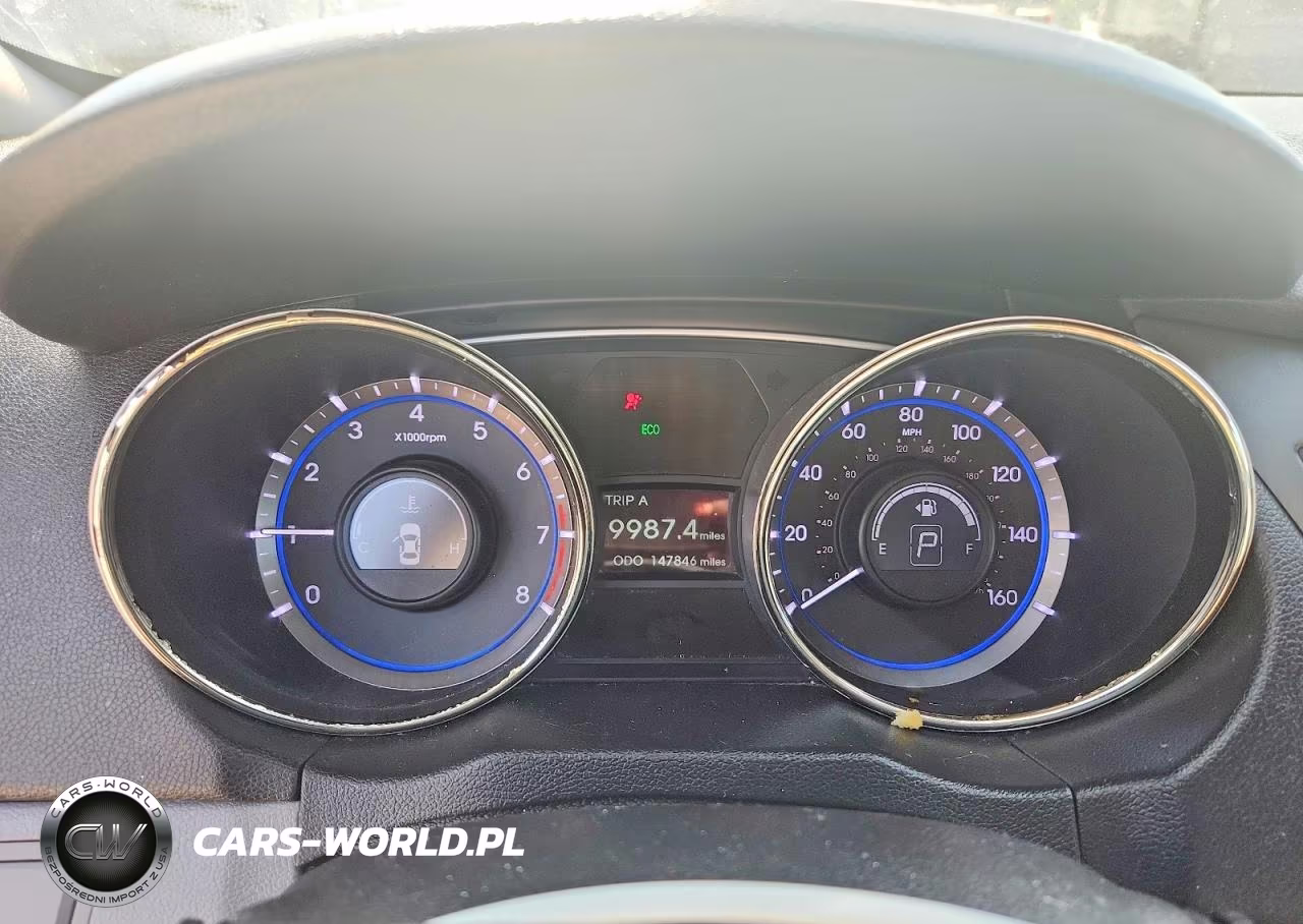 2013 Hyundai Sonata Gls VIN:5NPEB4AC7DH594952 - 9