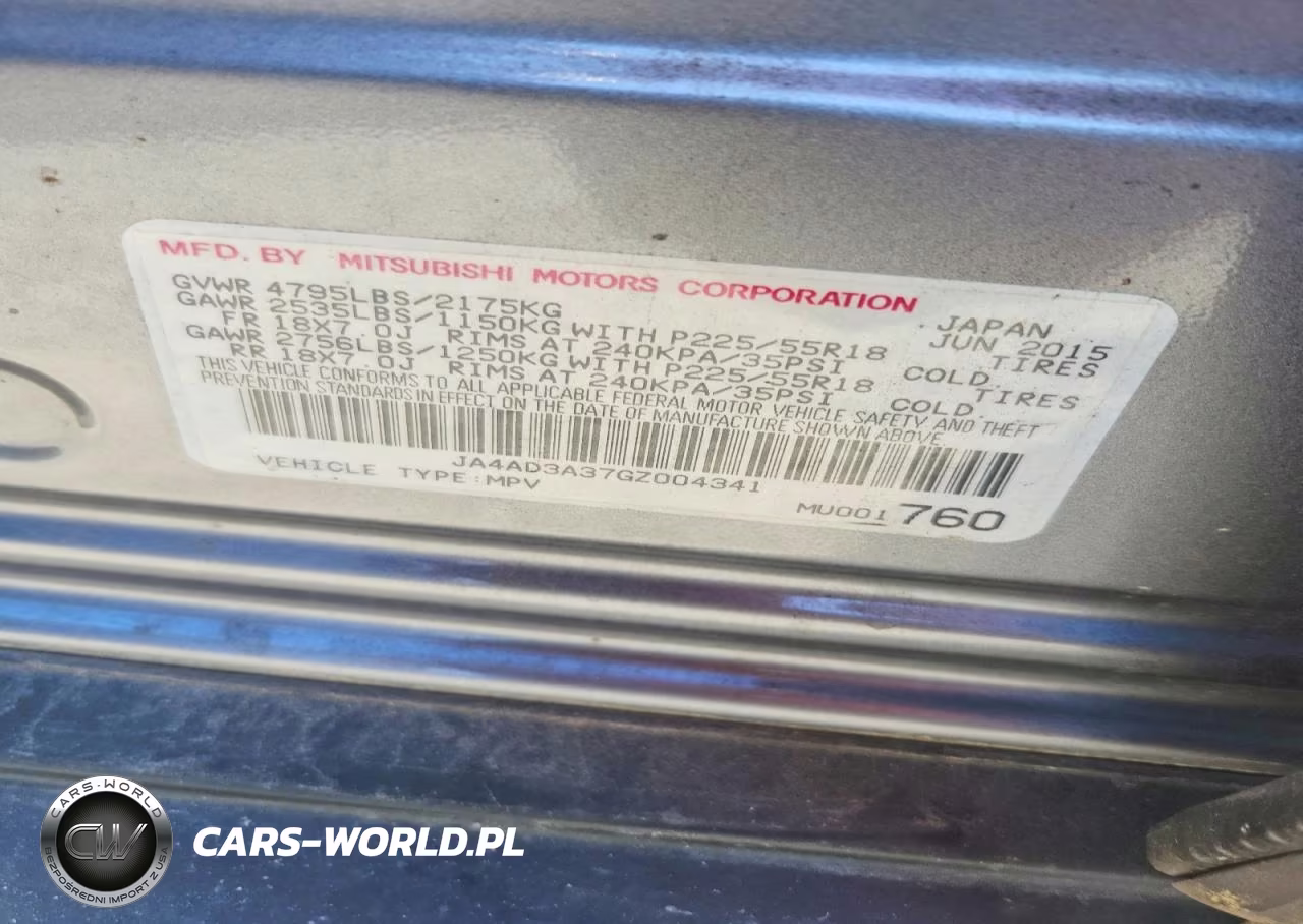 2016 Mitsubishi Outlander Se VIN:JA4AD3A37GZ004341 - 13