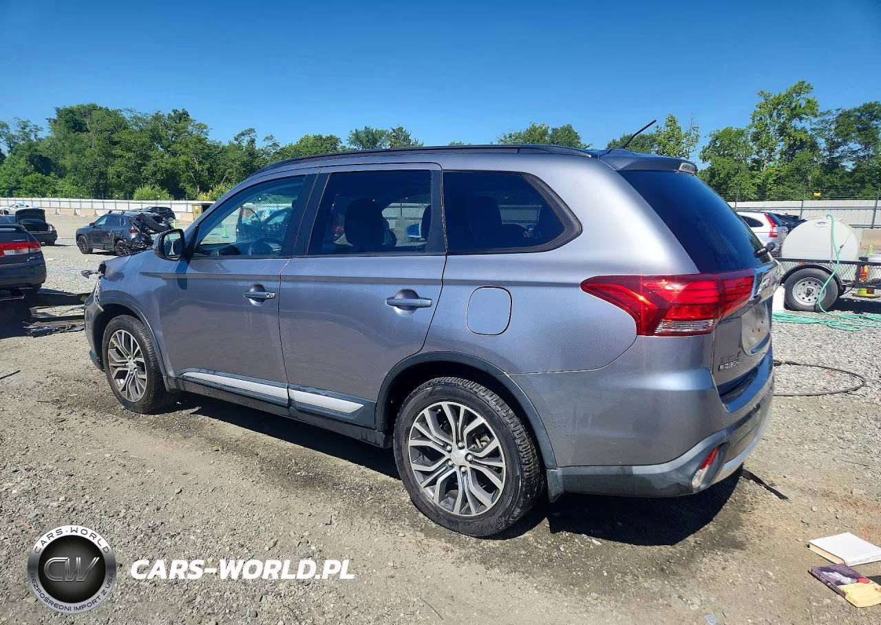 2016 Mitsubishi Outlander Se VIN:JA4AD3A37GZ004341 - 2