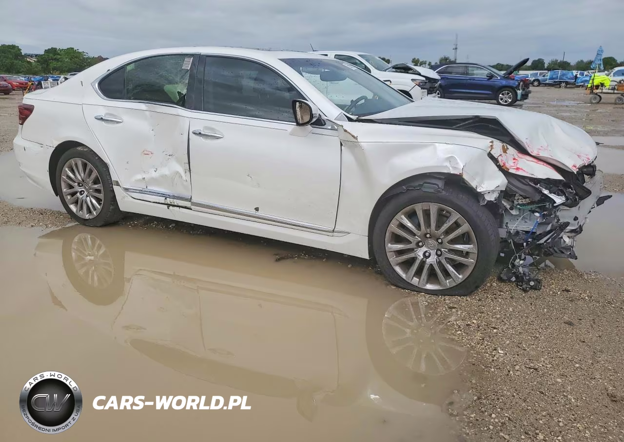 2014 Lexus Ls 460 VIN:JTHBL5EF6E5129945 - 4