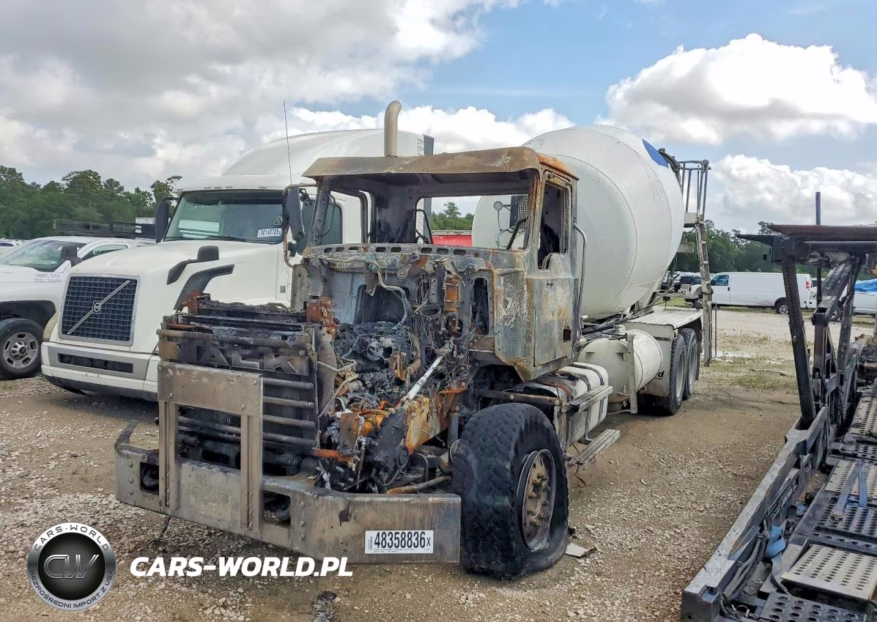 2020 Mack Granite Ready Mix Truck VIN:1M2GR2GC8LM013488 - 2