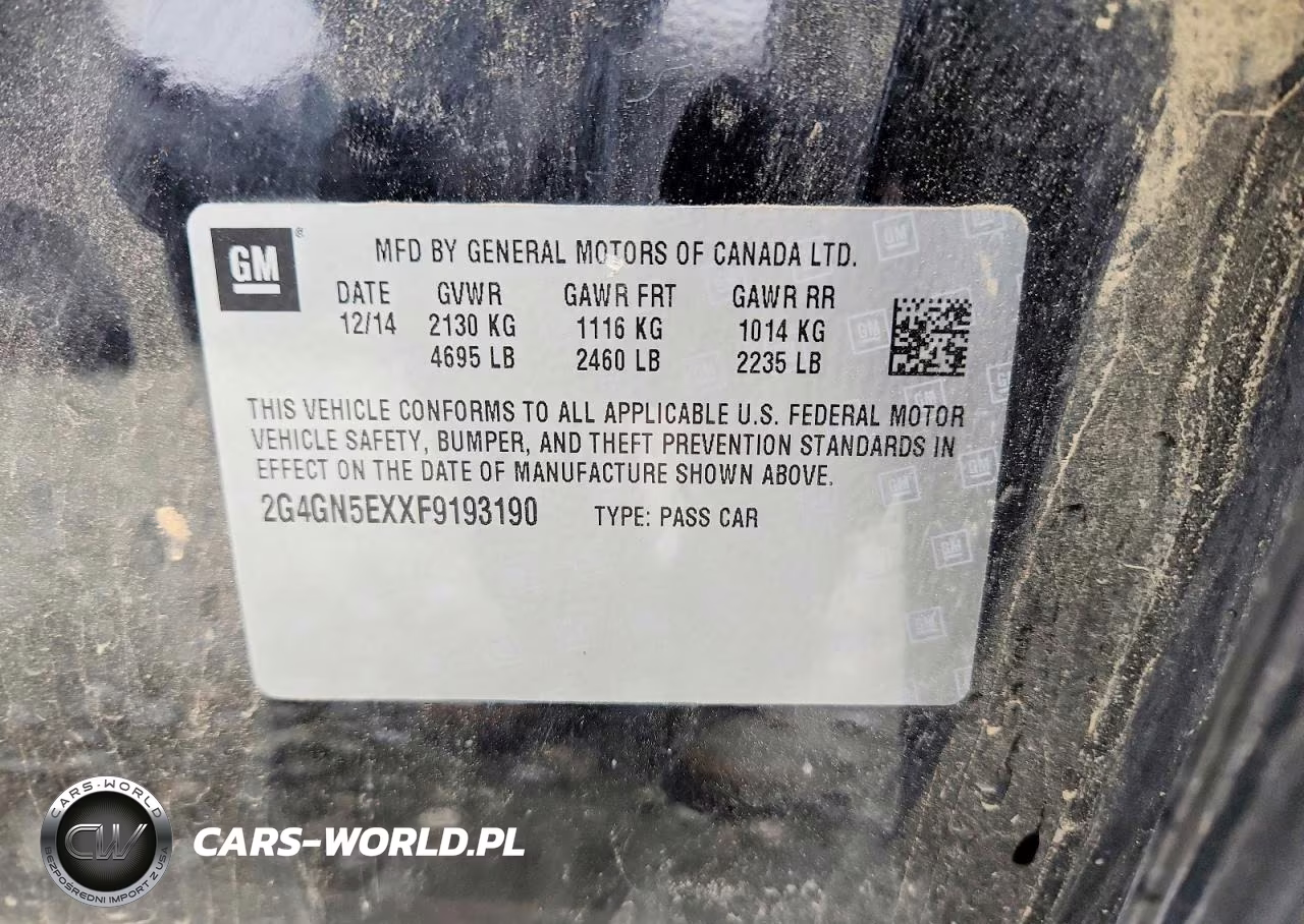 2015 Buick Regal Premium VIN:2G4GN5EXXF9193190 - 12
