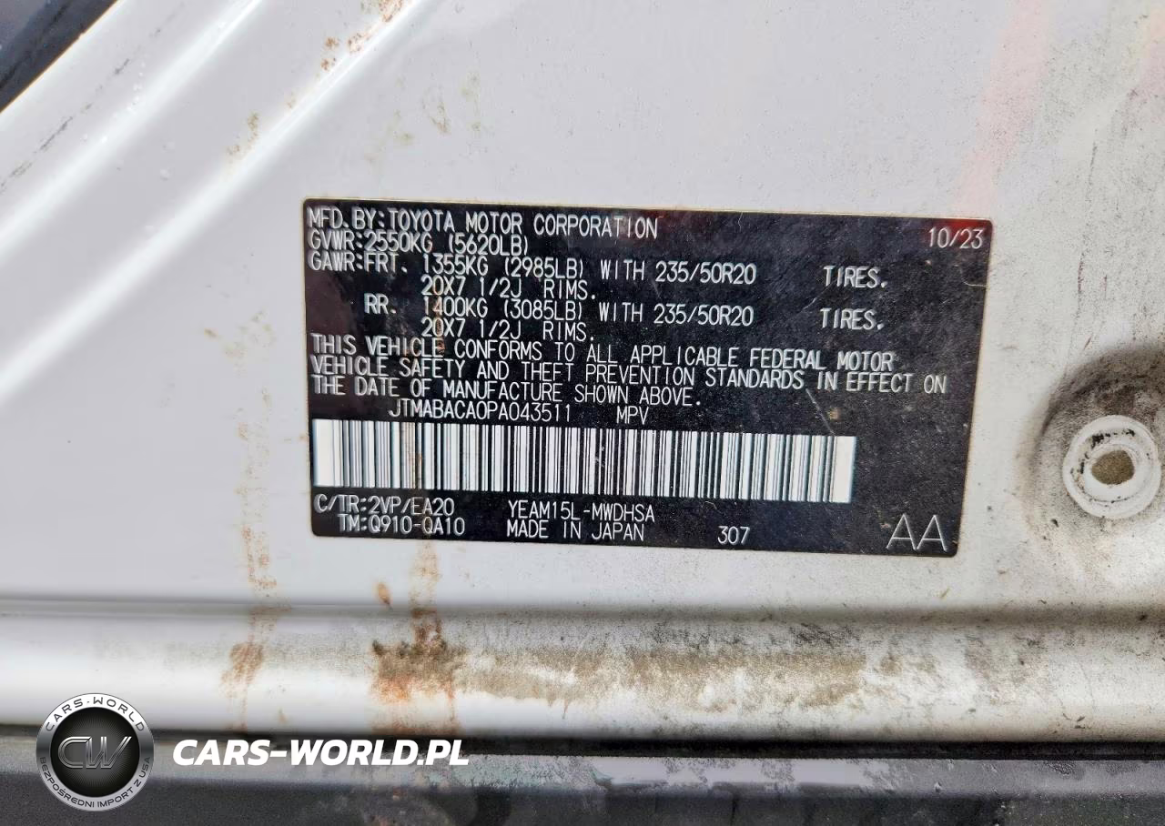 2023 Toyota Bz4X Limited VIN:JTMABACA0PA043511 - 13