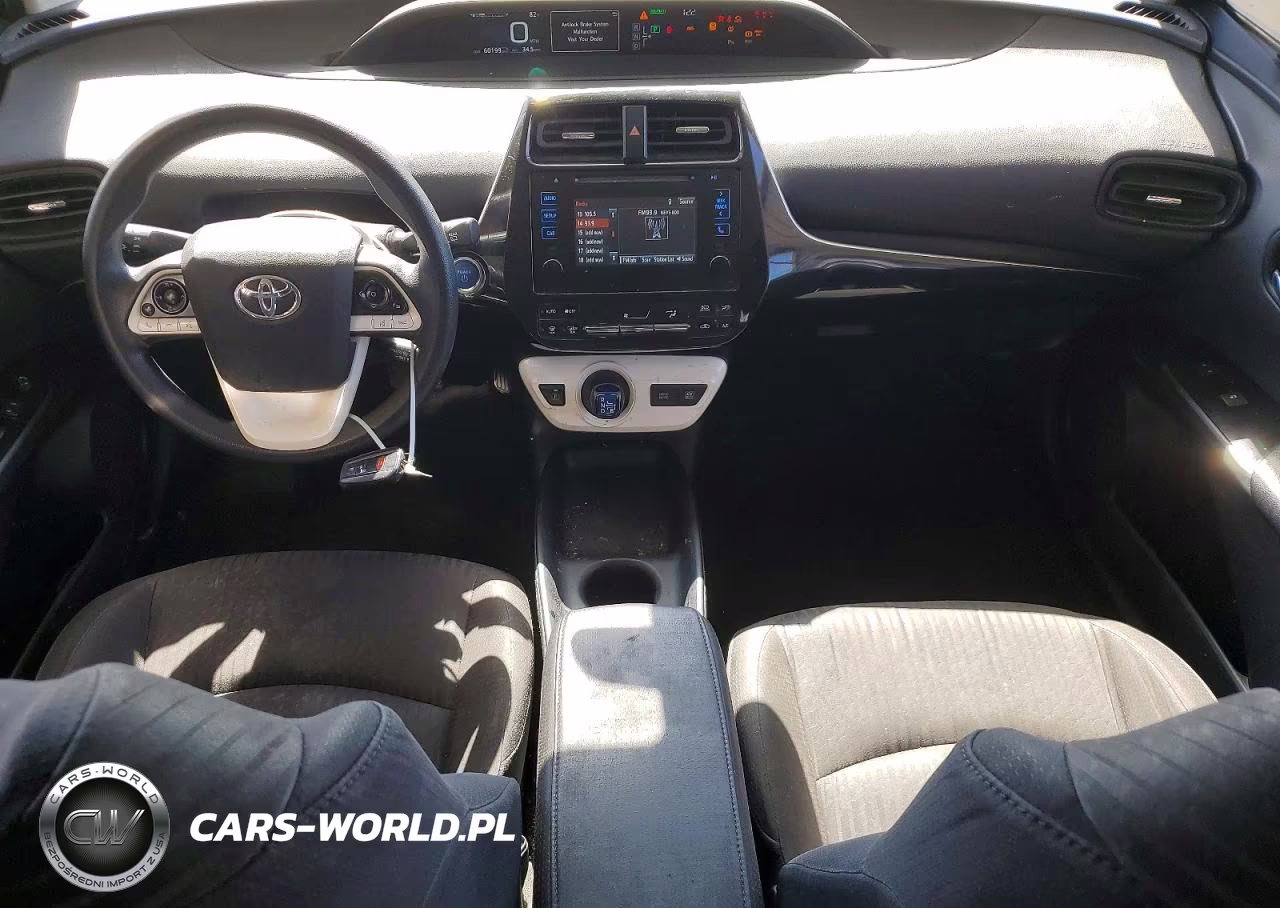 2017 Toyota Prius Two VIN:JTDKBRFU6H3556924 - 8