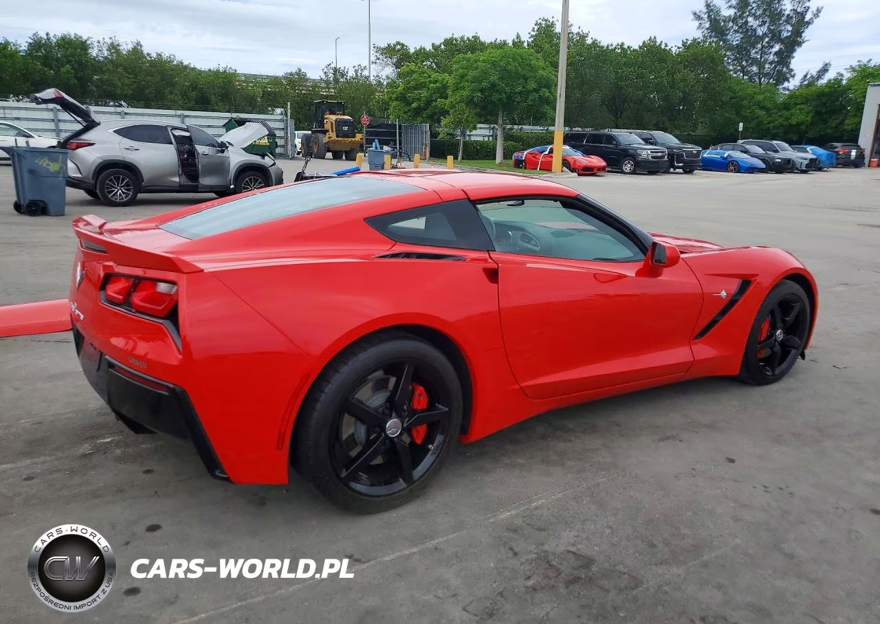 2015 Chevrolet Corvette Stingray 1Lt VIN:1G1YA2D75F5124823 - 3