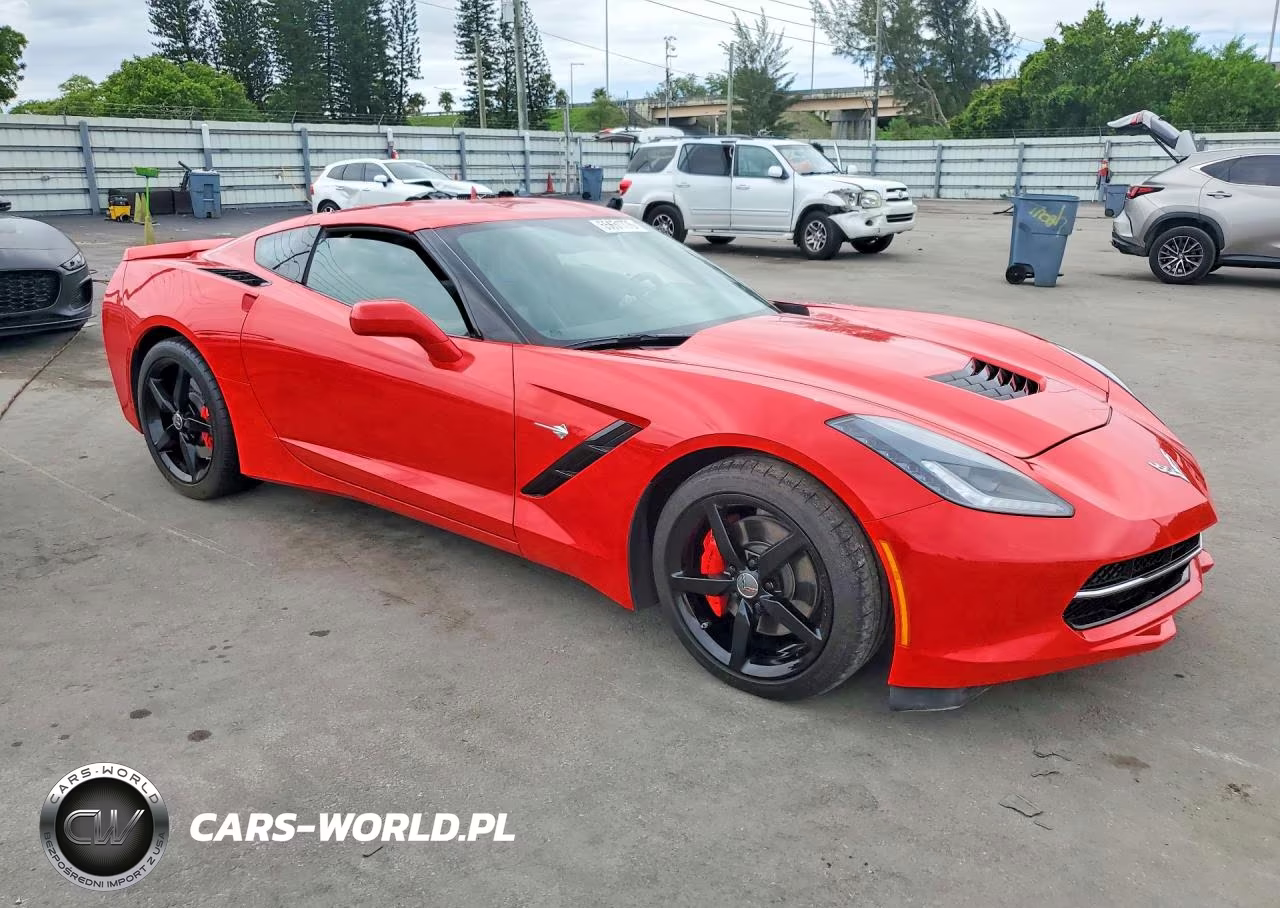 2015 Chevrolet Corvette Stingray 1Lt VIN:1G1YA2D75F5124823 - 4