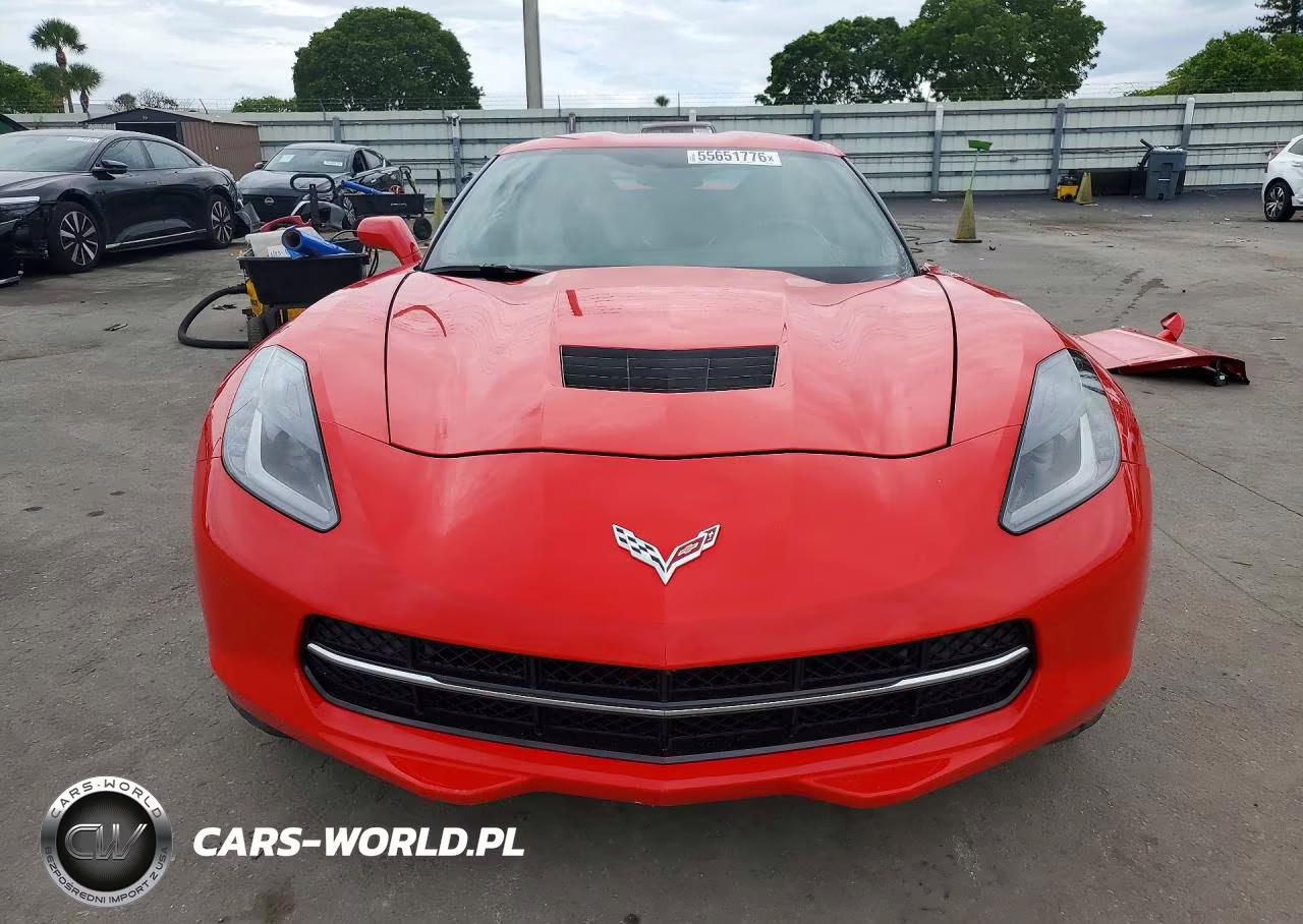 2015 Chevrolet Corvette Stingray 1Lt VIN:1G1YA2D75F5124823 - 5
