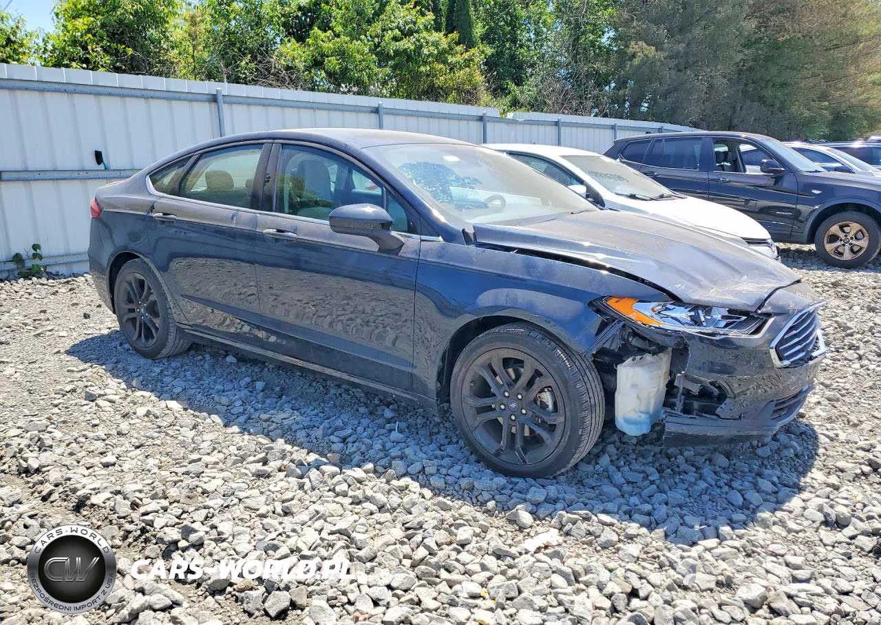 2020 Ford Fusion Se VIN:3FA6P0HD1LR183206 - 4