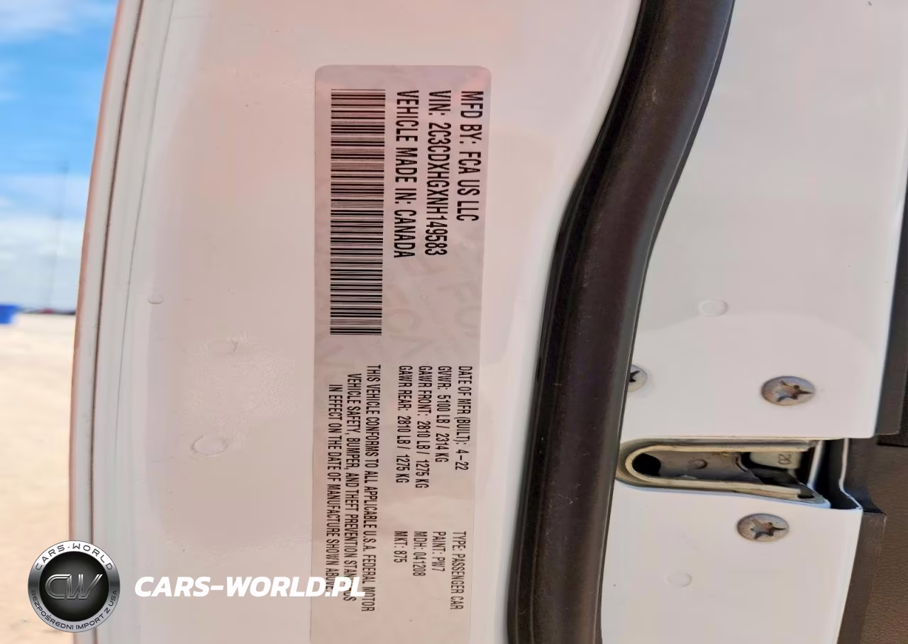 2022 Dodge Charger Gt VIN:2C3CDXHGXNH149583 - 12