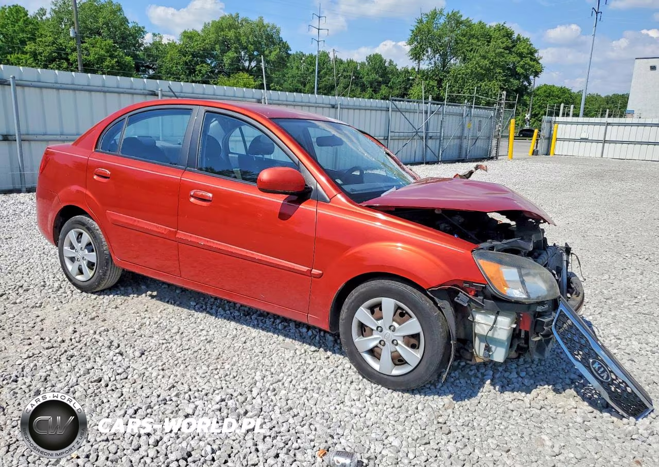 2010 Kia Rio 5D VIN:KNADH4A30A6680522 - 4