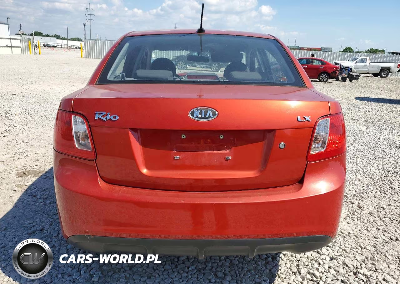 2010 Kia Rio 5D VIN:KNADH4A30A6680522 - 6