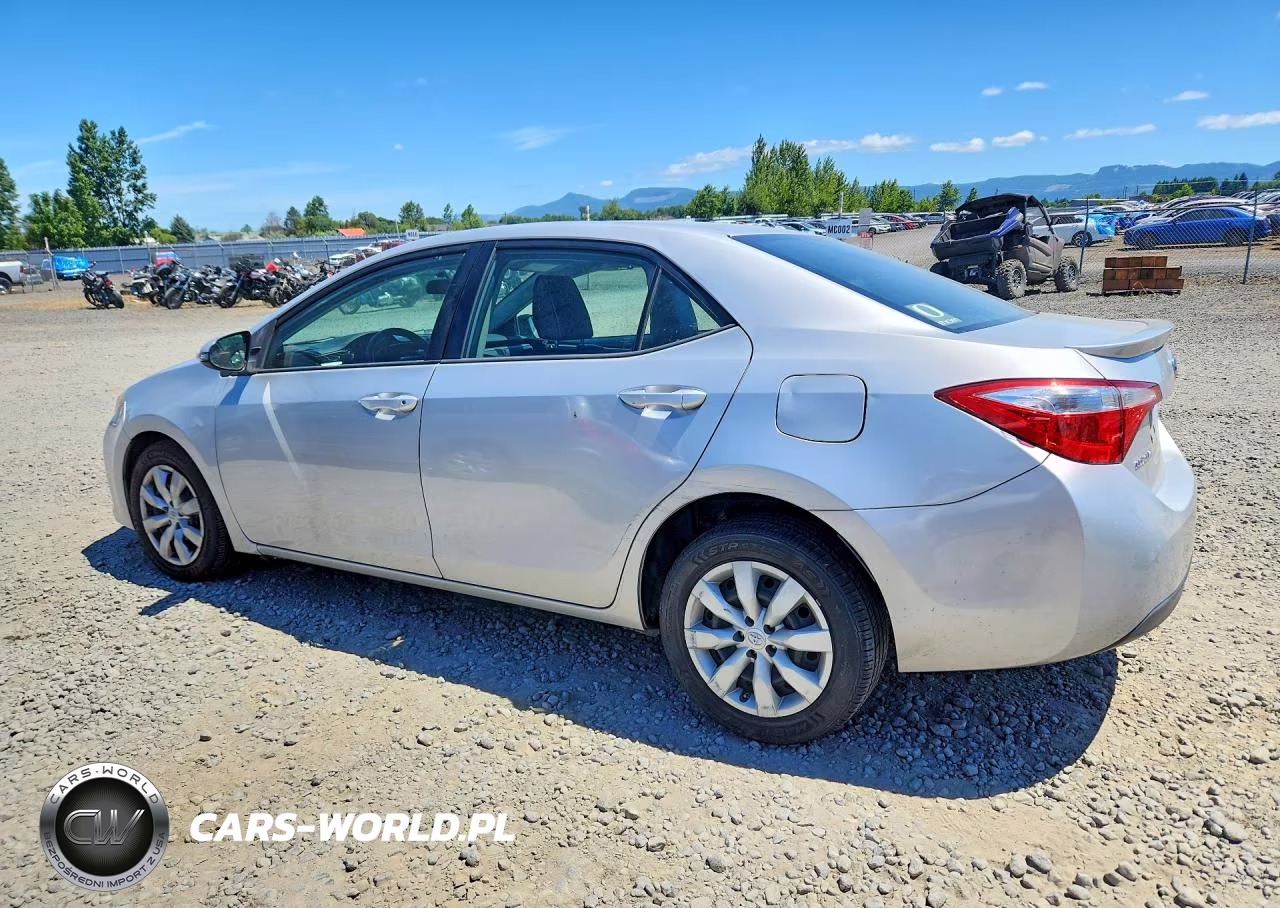 2014 Toyota Corolla L VIN:5YFBURHE3EP007927 - 2