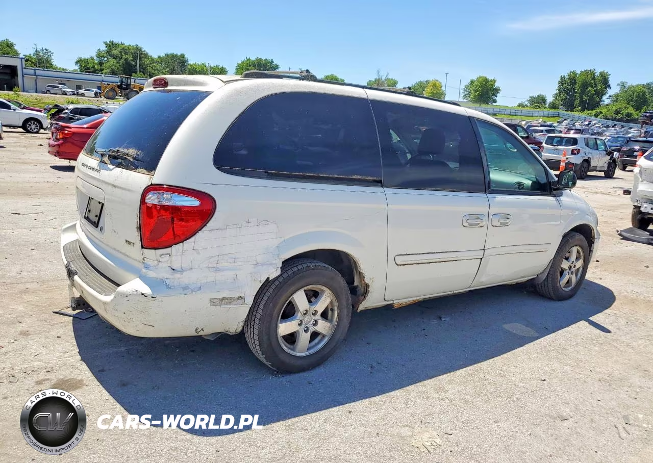 2006 Dodge Grand Caravan Sxt VIN:2D4GP44L66R606586 - 3
