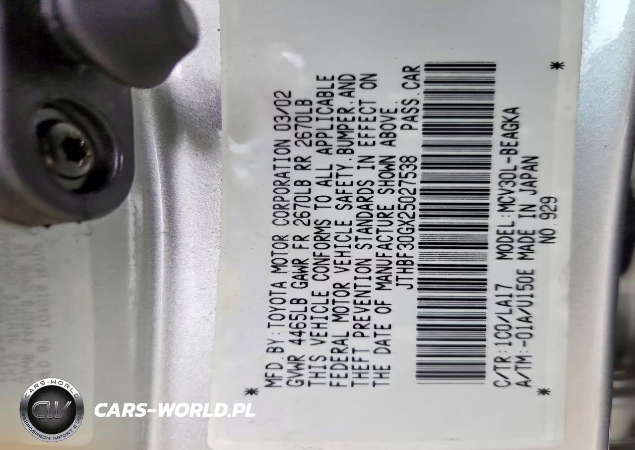 2002 Lexus Es 300 VIN:JTHBF30GX25027538 - 13