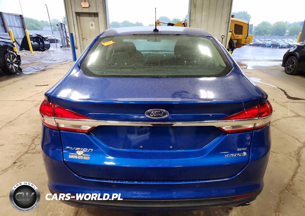 2017 Ford Fusion Se Hybrid VIN:3FA6P0LUXHR262730 - 6