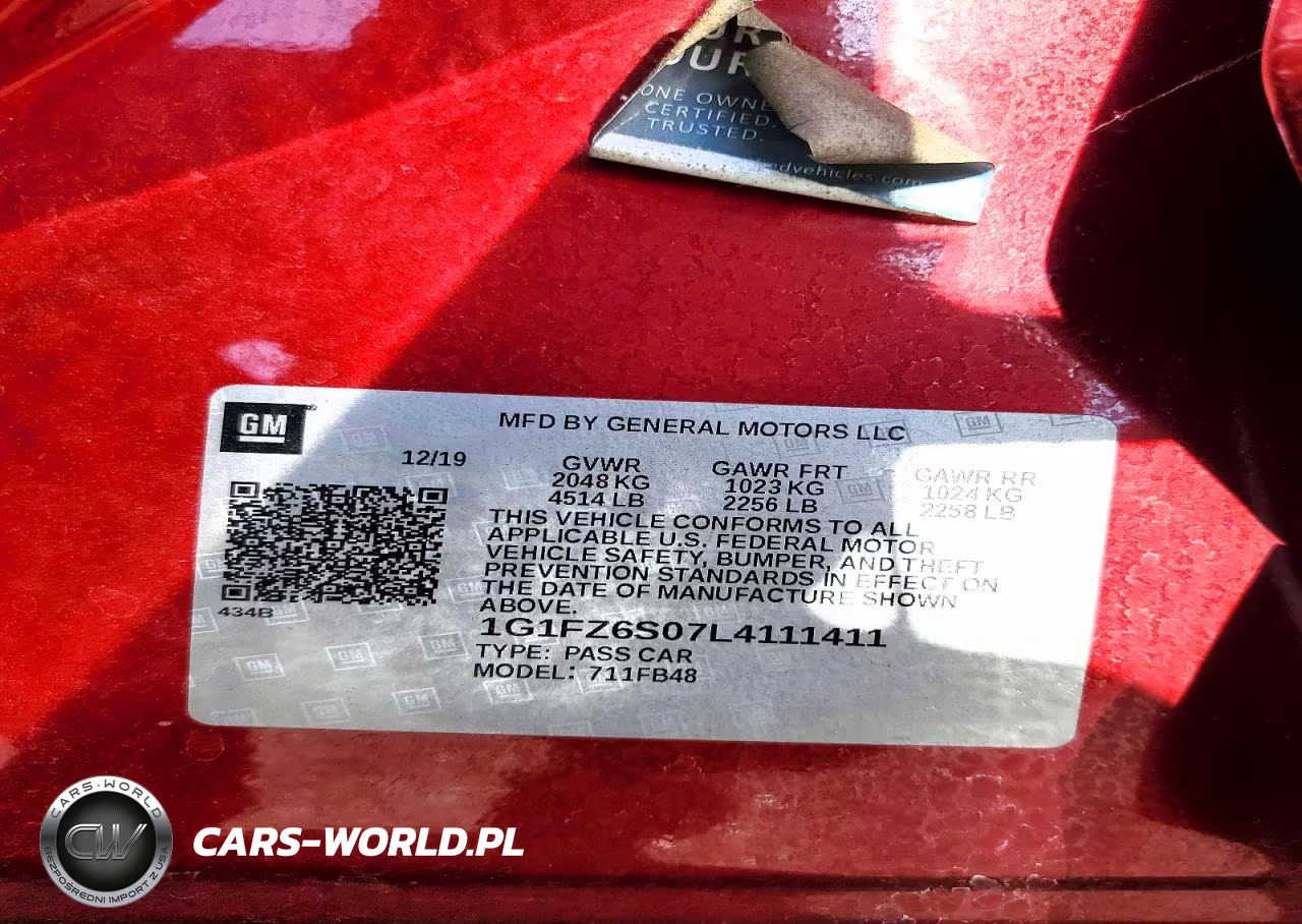 2020 Chevrolet Bolt Ev Premier VIN:1G1FZ6S07L4111411 - 13