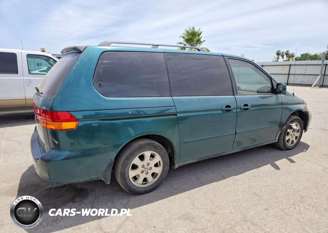 2002 Honda Odyssey Ex VIN:2HKRL18602H519343 - 3