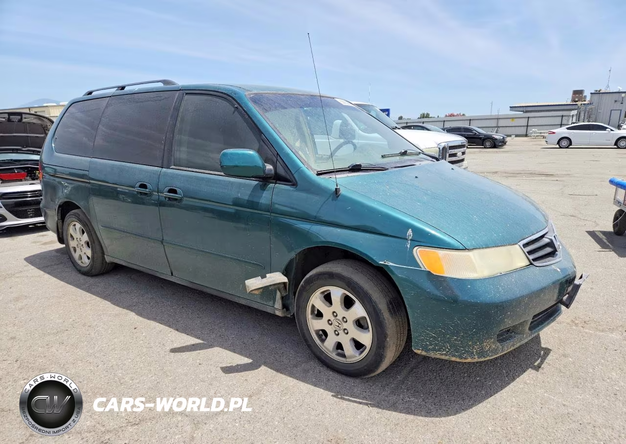 2002 Honda Odyssey Ex VIN:2HKRL18602H519343 - 4