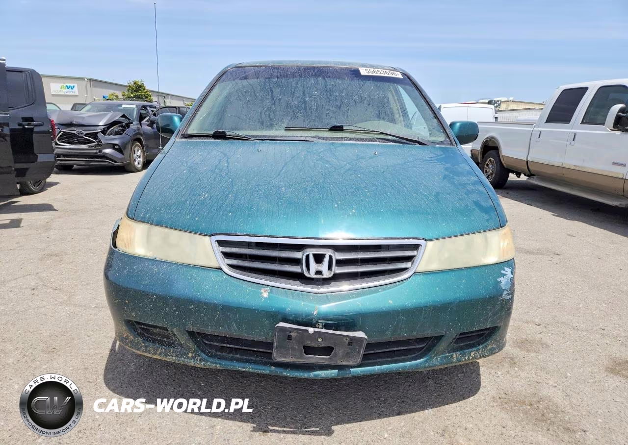 2002 Honda Odyssey Ex VIN:2HKRL18602H519343 - 5