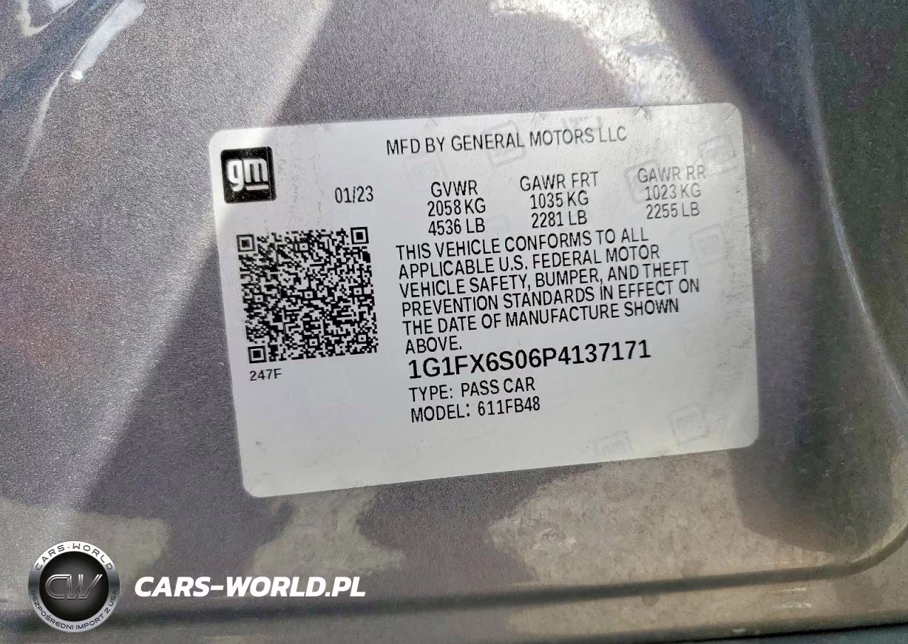 2023 Chevrolet Bolt Ev 2Lt VIN:1G1FX6S06P4137171 - 13