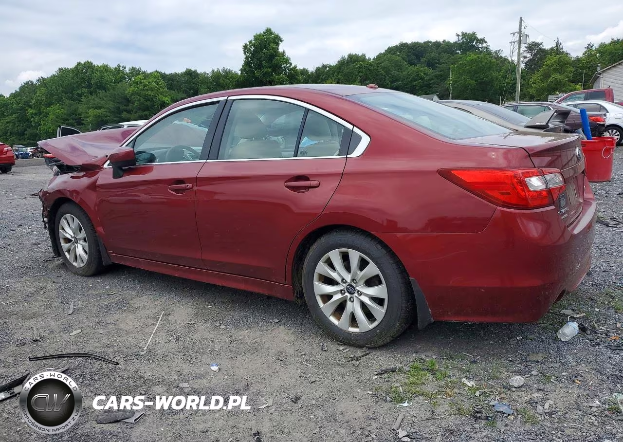2015 Subaru Legacy 2.5I Premium VIN:4S3BNAD6XF3013456 - 2