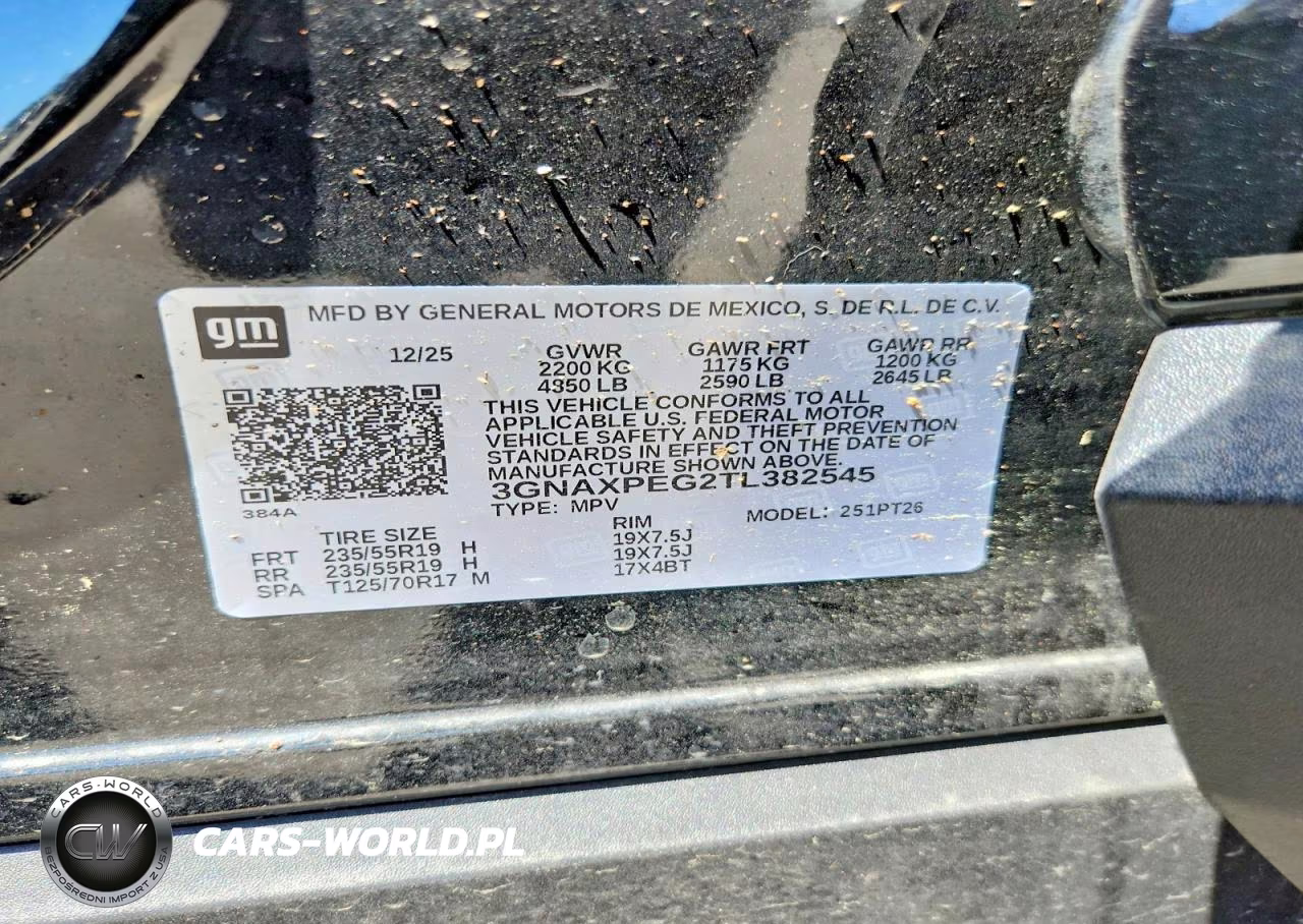 2026 Chevrolet Equinox Lt VIN:3GNAXPEG2TL382545 - 13
