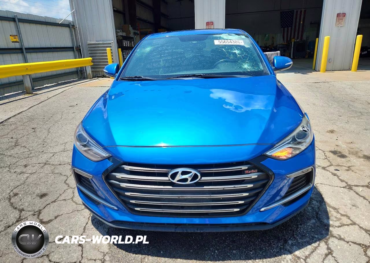 2018 Hyundai Elantra Sport VIN:KMHD04LB5JU468642 - 5
