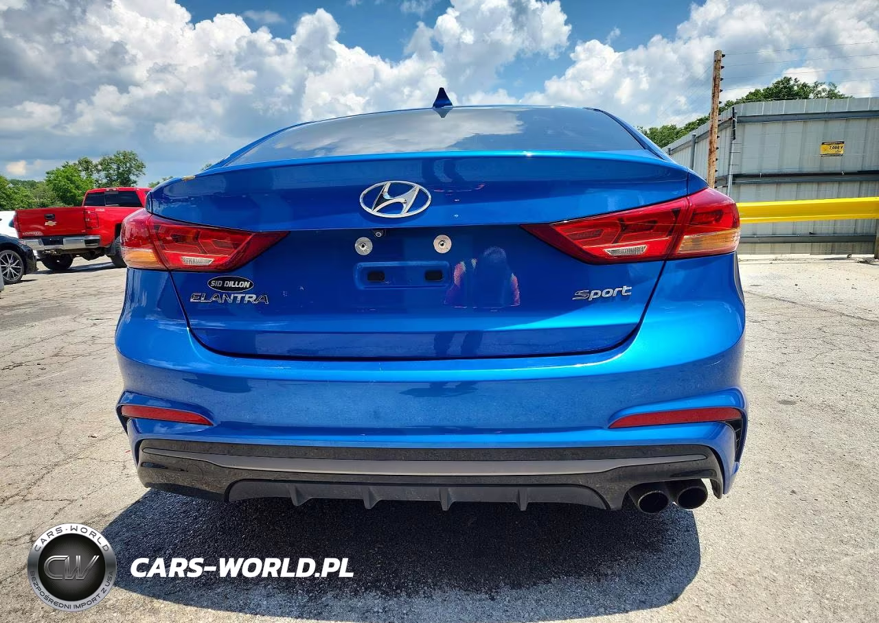 2018 Hyundai Elantra Sport VIN:KMHD04LB5JU468642 - 6