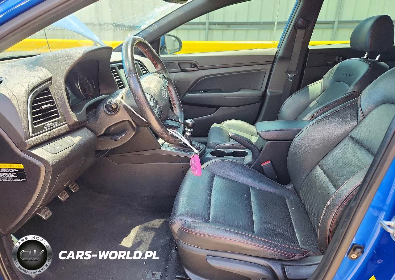 2018 Hyundai Elantra Sport VIN:KMHD04LB5JU468642 - 7